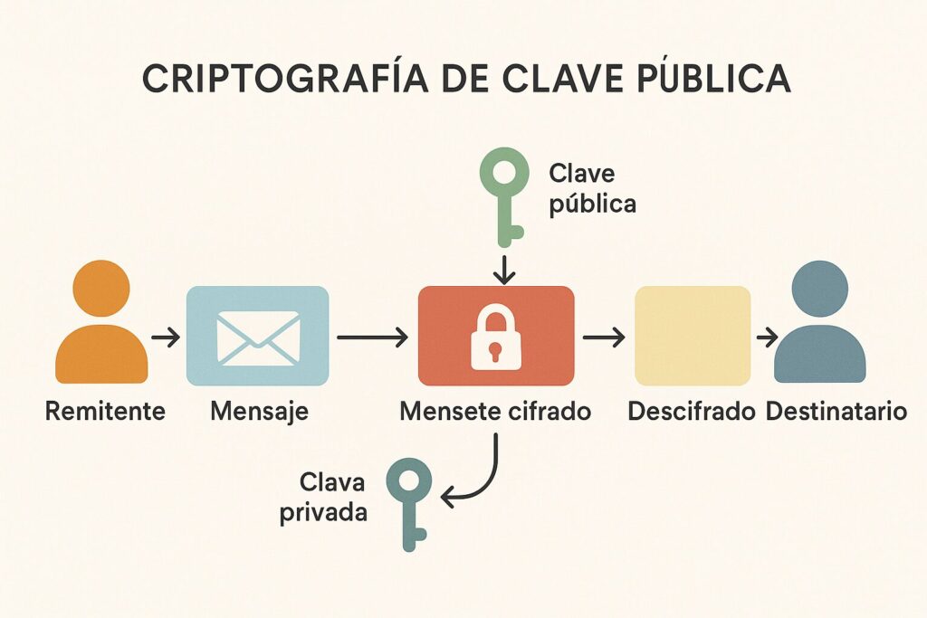 Criptografía de clave pública
