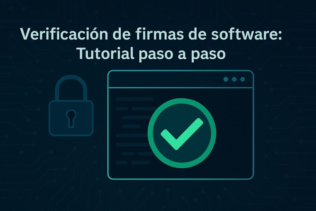Verificación de firmas