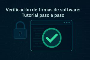 verificación de firmas